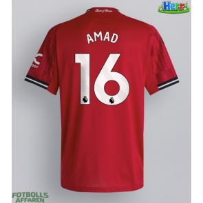 Manchester United Amad Diallo #16 Hemmatröja 2025-26 Kortärmad